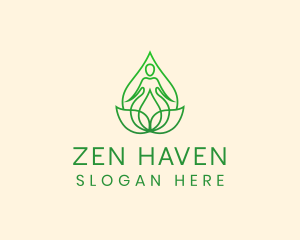 Zen Meditation Spa logo design