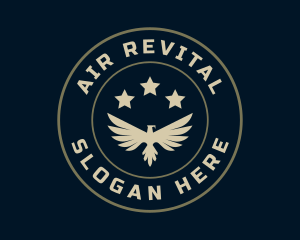 Military Air Force Eagle logo design