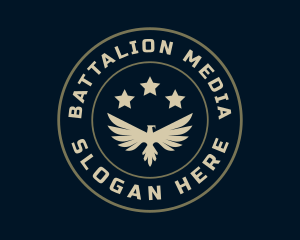 Military Air Force Eagle logo design