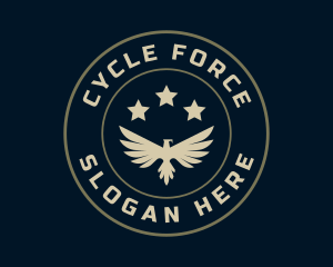 Military Air Force Eagle logo design