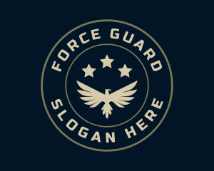 Military Air Force Eagle logo design