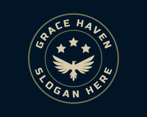 Military Air Force Eagle logo