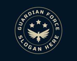 Military Air Force Eagle logo design