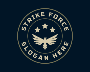 Military Air Force Eagle logo design