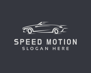 Gray Sports Car logo design