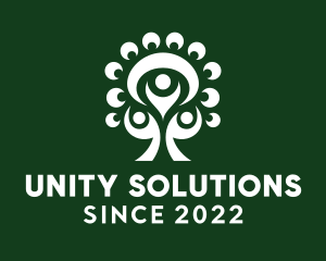 Human Tree Community Volunteer  logo design