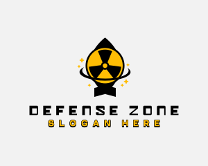 Radioactive Nuclear Missile logo design