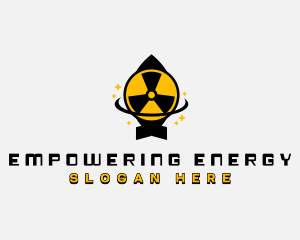 Radioactive Nuclear Missile logo design