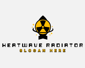 Radioactive Nuclear Missile logo design