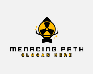 Radioactive Nuclear Missile logo design