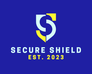 Gaming Shield Letter S logo design