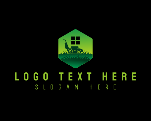 Lawn Grass Cutter logo