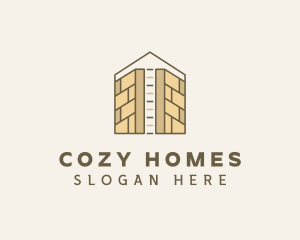 Home Construction Brick logo design