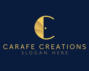 Elegant Door Letter C logo design