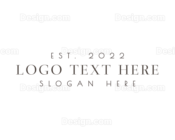 Elegant Fashion Boutique Logo