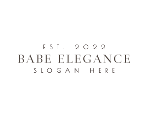 Elegant Fashion Boutique logo design