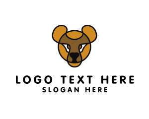 Teddy Bear Outline logo