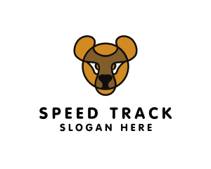 Teddy Bear Outline Logo