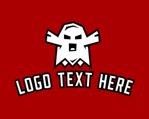 Ghost Ghoul Halloween  logo