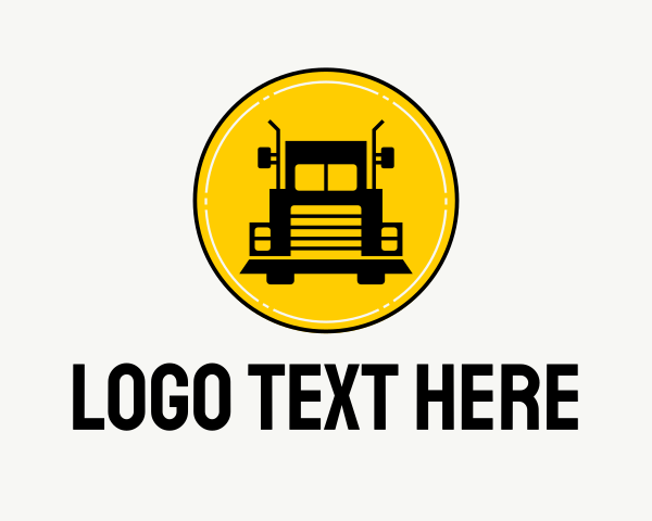Lorry logo example 1