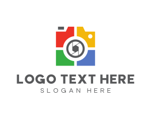 Photograph - Colorful Tile Camera logo design