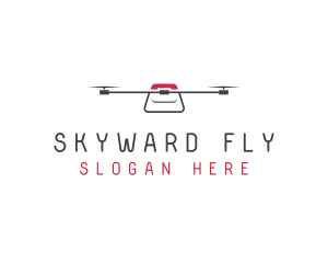 Technology Flying Drone logo
