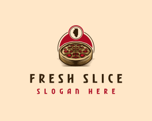 Chicago Pizza Cuisine logo design