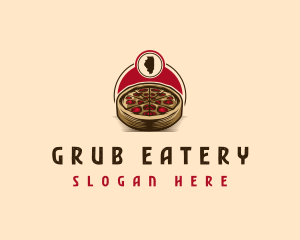 Chicago Pizza Cuisine logo design