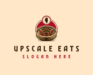 Chicago Pizza Cuisine logo design