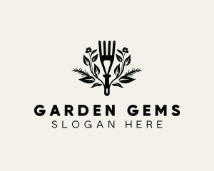 Garden Trowel Plant  logo