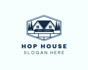 Residential House Construction logo design