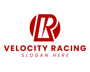 Red Racing Letter R logo