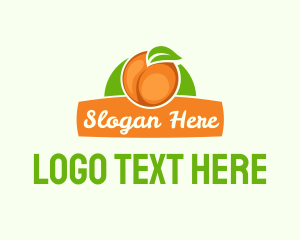 Orange Fruit Banner logo