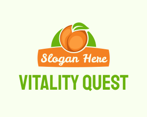 Orange Fruit Banner logo