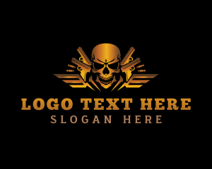 Skull Gun Ammunition logo