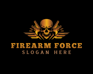 Skull Gun Ammunition logo