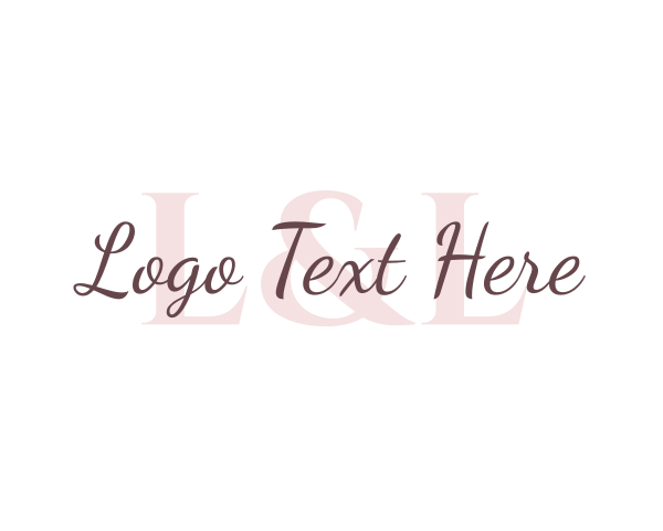 Serif logo example 4