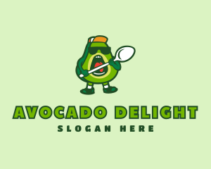 Cool Avocado Spoon  logo