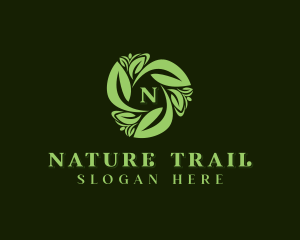 Nature Herbal Salon logo design