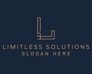 Professional Firm Letter L logo design