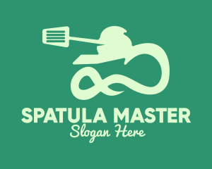 Green Spatula Tank logo design