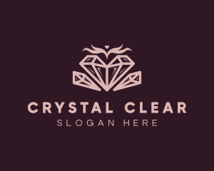 Fashion Crystal Jewel  logo design