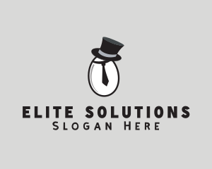 Egg Top Hat logo design