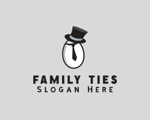 Egg Top Hat logo design