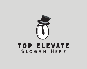 Egg Top Hat logo design