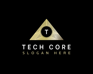 Luxury Pyramid Company logo design