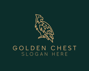 Gold Eagle Aviary logo design