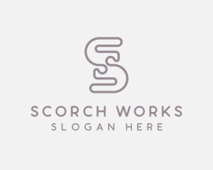 Puzzle Creative Agency Letter S logo design