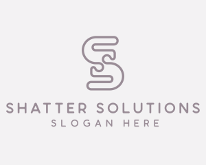 Puzzle Creative Agency Letter S logo design