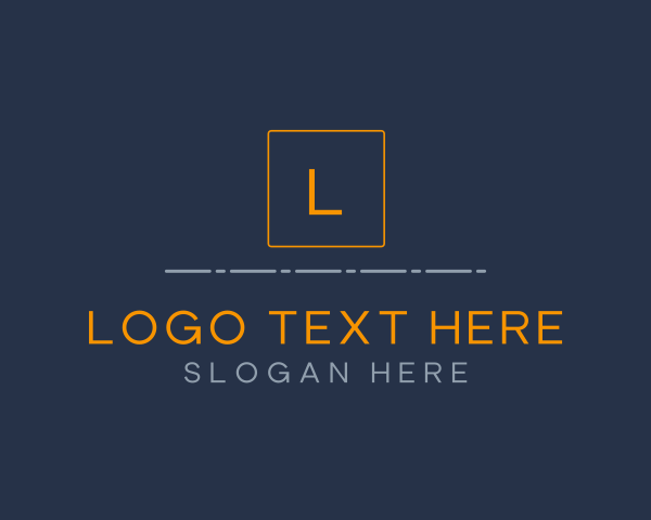 Thin logo example 1
